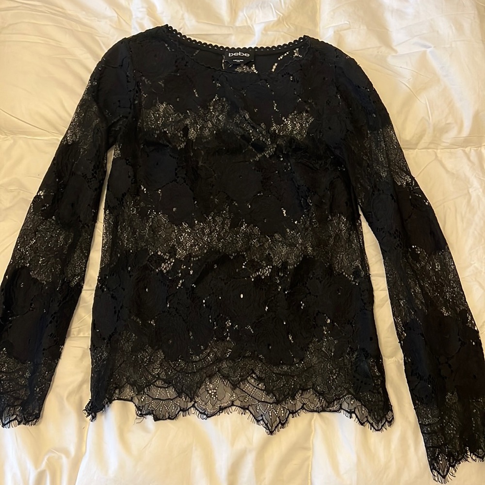 Lace Bebe top
